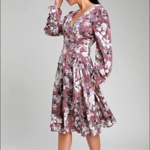 Lulu’s floral print dress